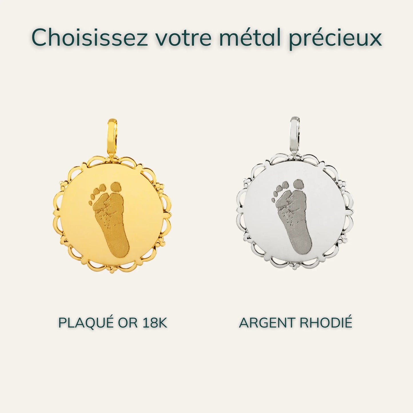 Le Collier Dentelé - 1 Empreinte