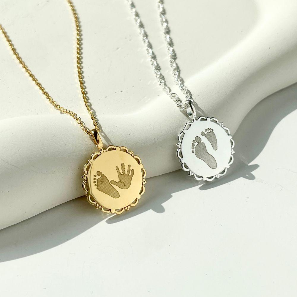 La Médaille Dentelée - 2 Empreintes