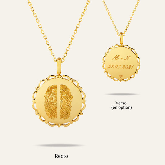 The Serrated Necklace - 2 Fingerprints