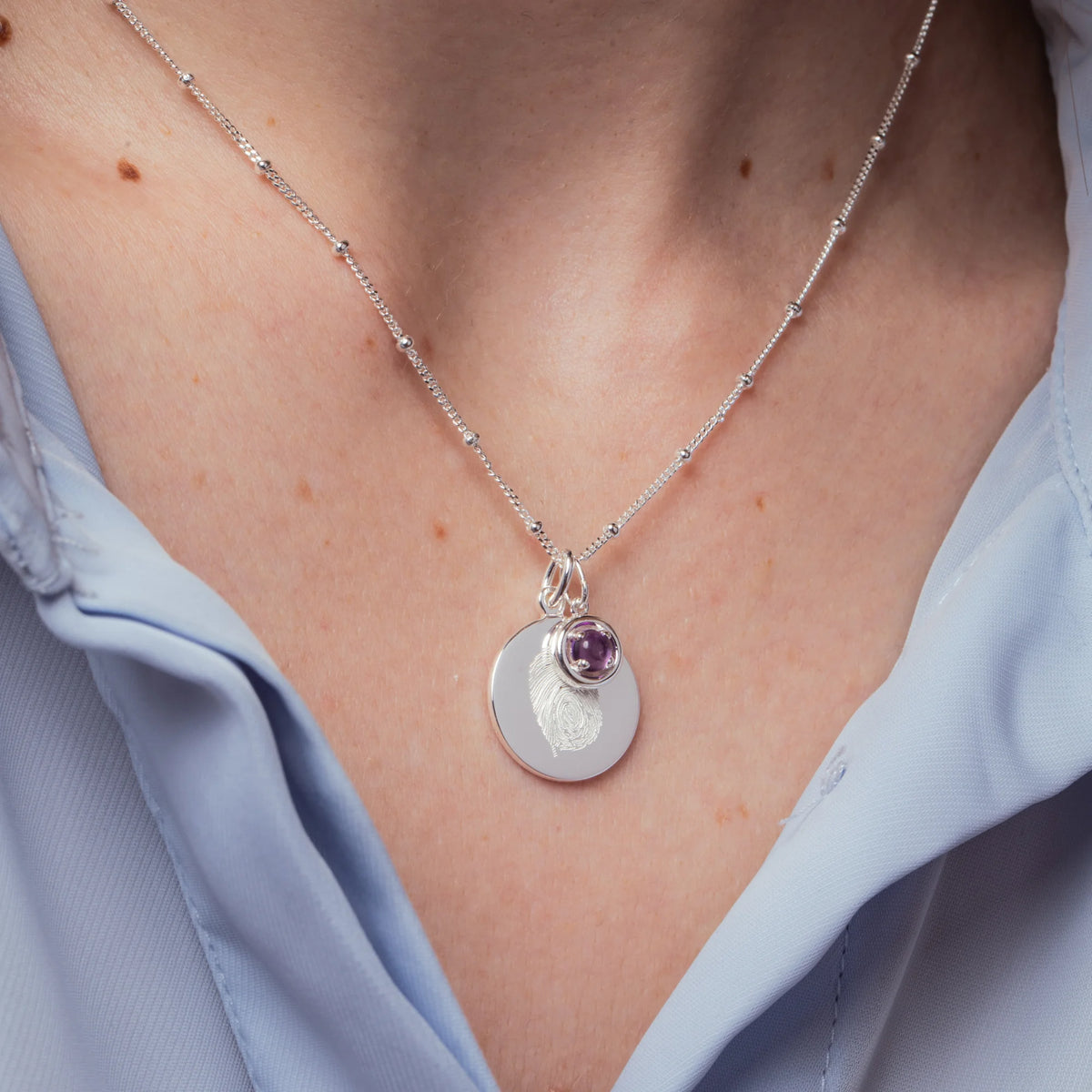 Le Collier Original - 1 Empreinte Digitale