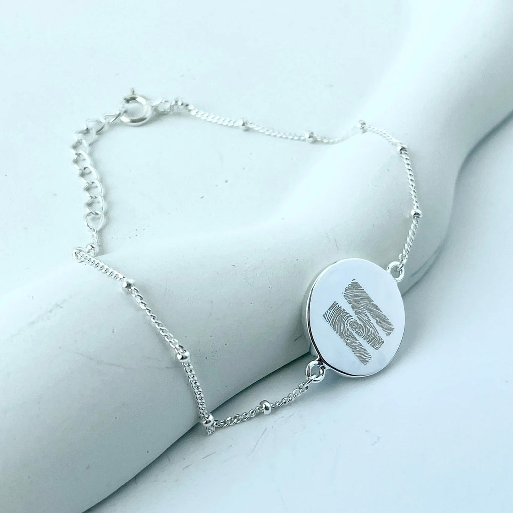 Le Bracelet Original - Empreinte Digitale Lettre