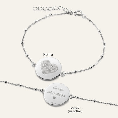 metal: Argent 925; chain=Boule