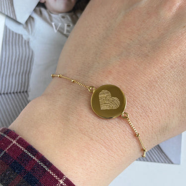 metal: Vermeil Or 18k; chain=Boule