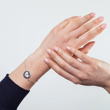 metal: Argent 925; chain=Boule