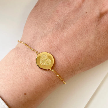 metal: Vermeil Or 18k; chain=Boule