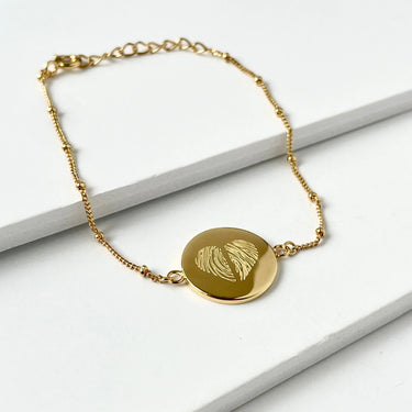 metal: Vermeil Or 18k; chain=Boule