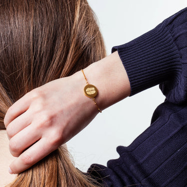 metal: Vermeil Or 18k; chain=Boule