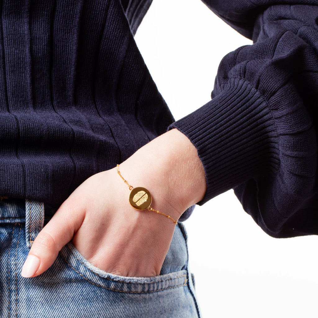 Le Bracelet Original - 2 Empreintes Digitales