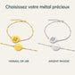 Le Bracelet Original - Empreinte Digitale Lettre