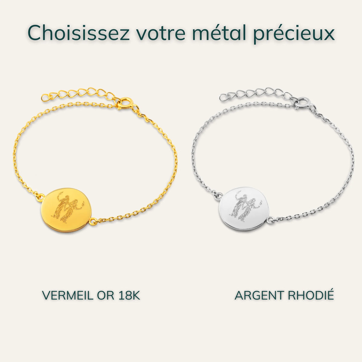 Le Bracelet Original - Empreinte Digitale Astrale