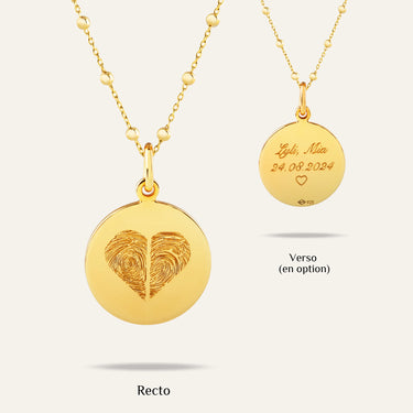 metal=Vermeil Or 18k; chain=Boule | metal=Plaqué Or 18k; chain=Boule