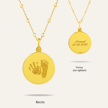 metal=Vermeil Or 18k; chain=Boule | metal=Plaqué Or 18k; chain=Boule