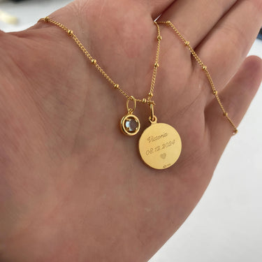 metal=Vermeil Or 18k; chain=Boule