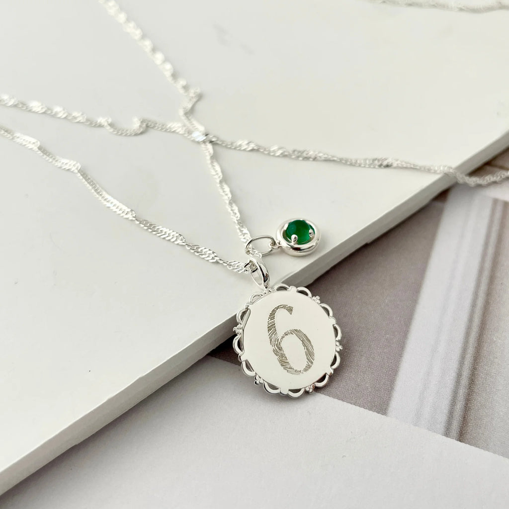 The Serrated Necklace - Fingerprint Number