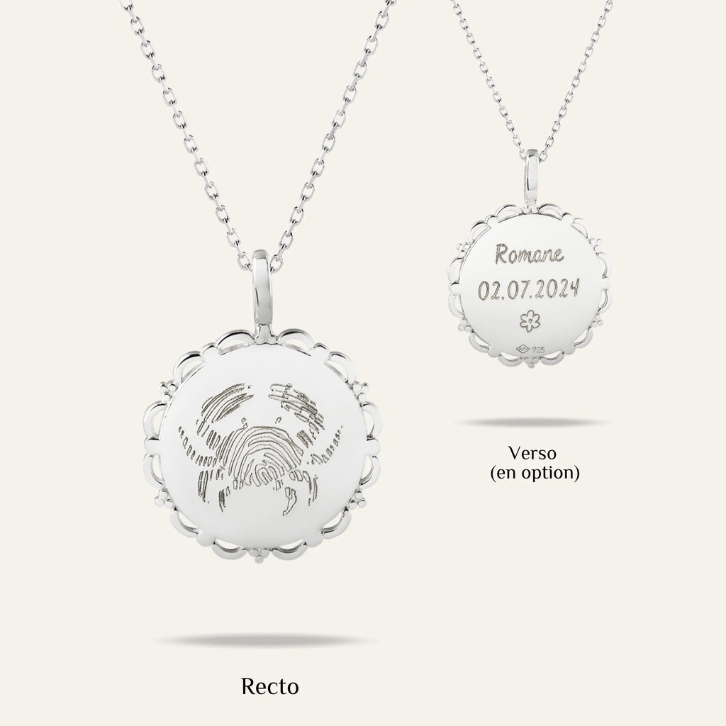 Le Collier Dentelé - Empreinte Digitale Astrale