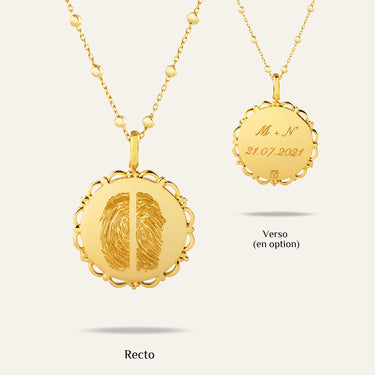 metal=Plaqué Or 18k; chain=Boule| metal=Vermeil Or 18k; chain=Boule