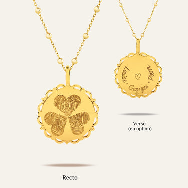 metal=Vermeil Or 18k; chain=Boule| metal=Plaqué Or 18k; chain=Boule