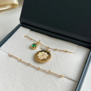 metal=Vermeil Or 18k; chain=Boule