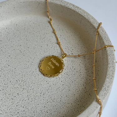 metal=Vermeil Or 18k; chain=Boule