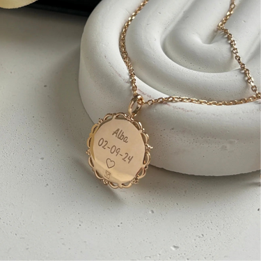 metal=Plaqué Or 18k; chain=Forçat