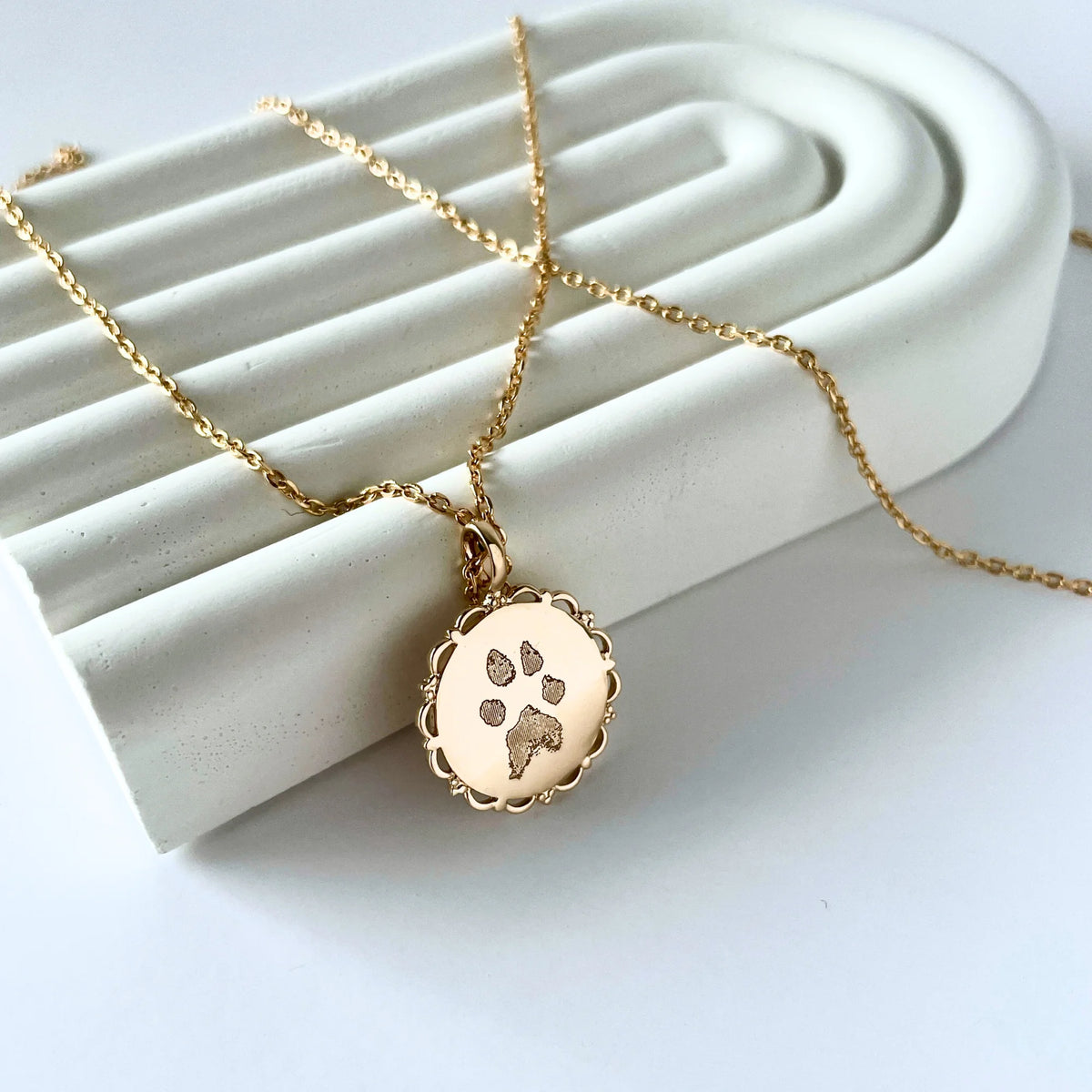 Le Collier Dentelé - Patte d'animaux