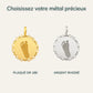The Vintage Pendant - 1 Hand/Footprint