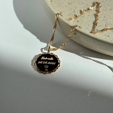 metal=Plaqué Or 18k; chain=Singapour