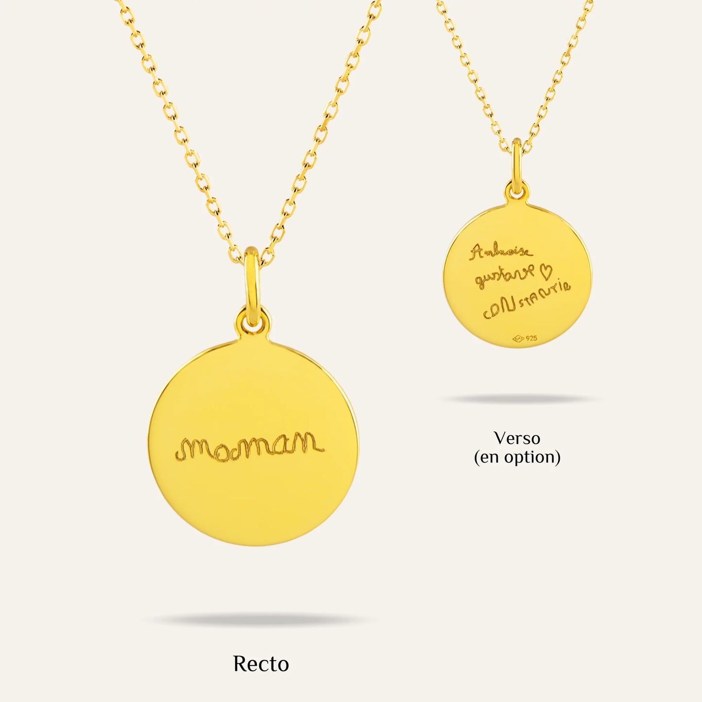 The Original Necklace - Handwriting