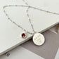 The Original Necklace - Fingerprint Letter
