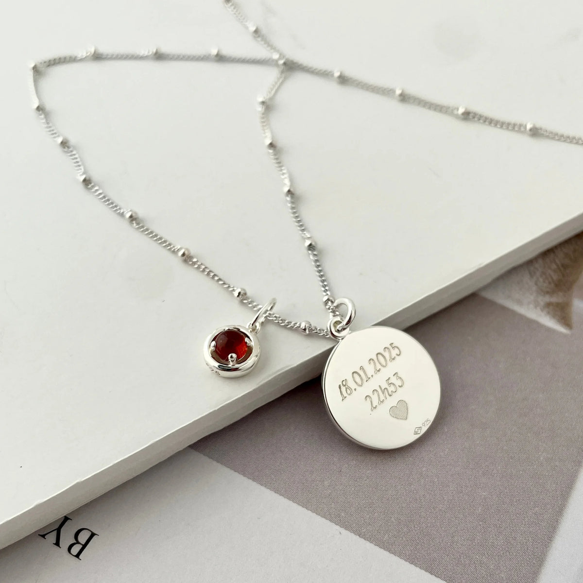 Le Collier Original - Empreinte Digitale Lettre