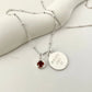 The Original Necklace - Fingerprint Letter