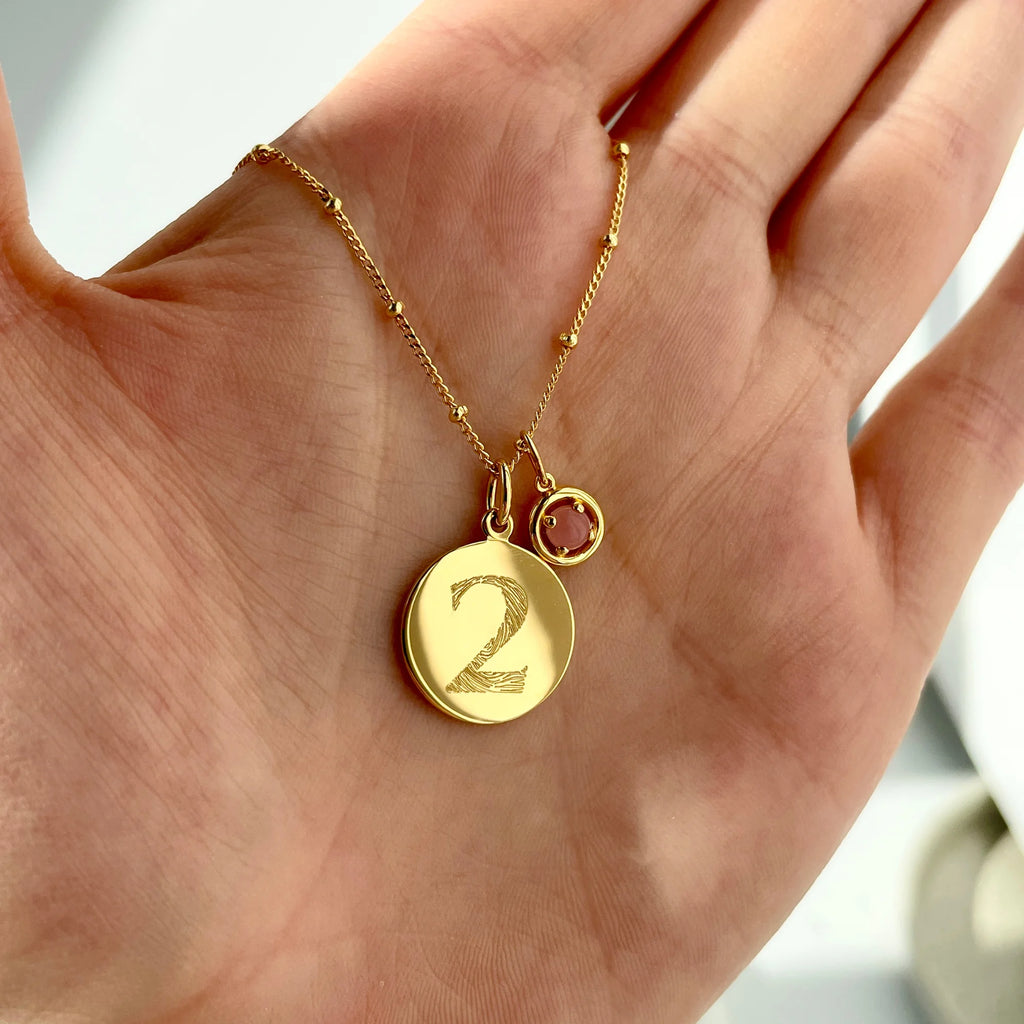 Le Collier Original - Empreinte Digitale Chiffre