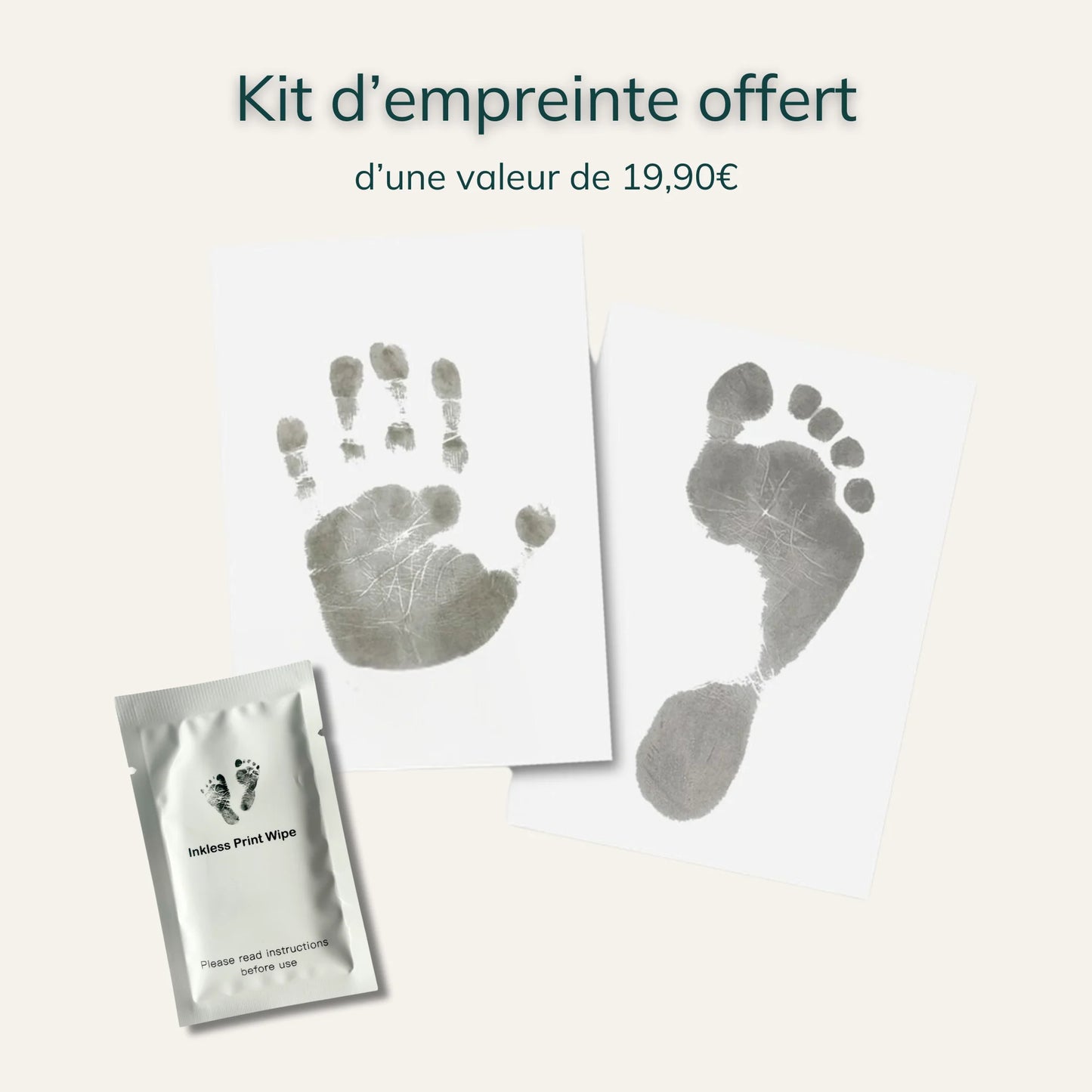 La Médaille Originale - 2 Empreintes