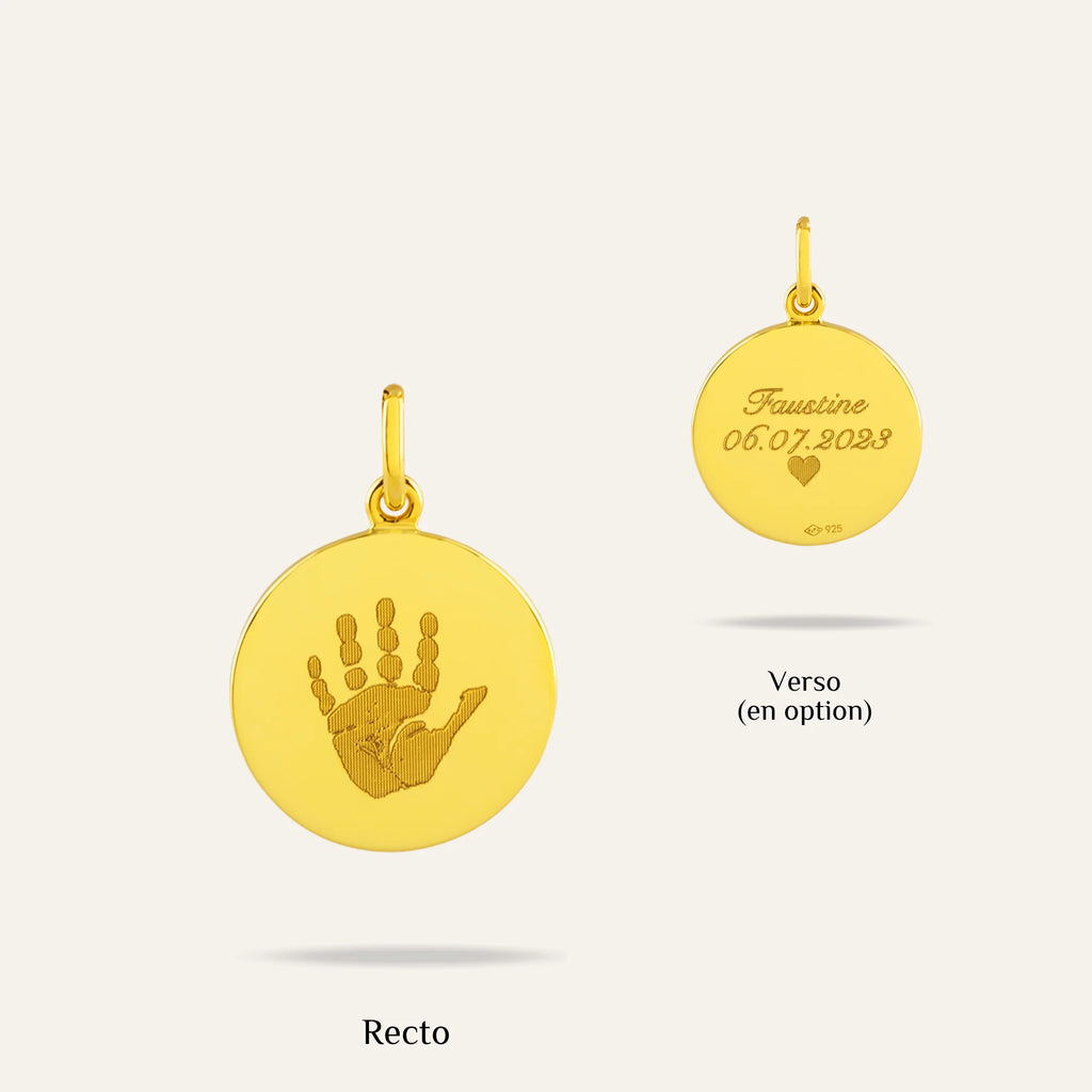 The Original Pendant - 1 Hand/Footprint