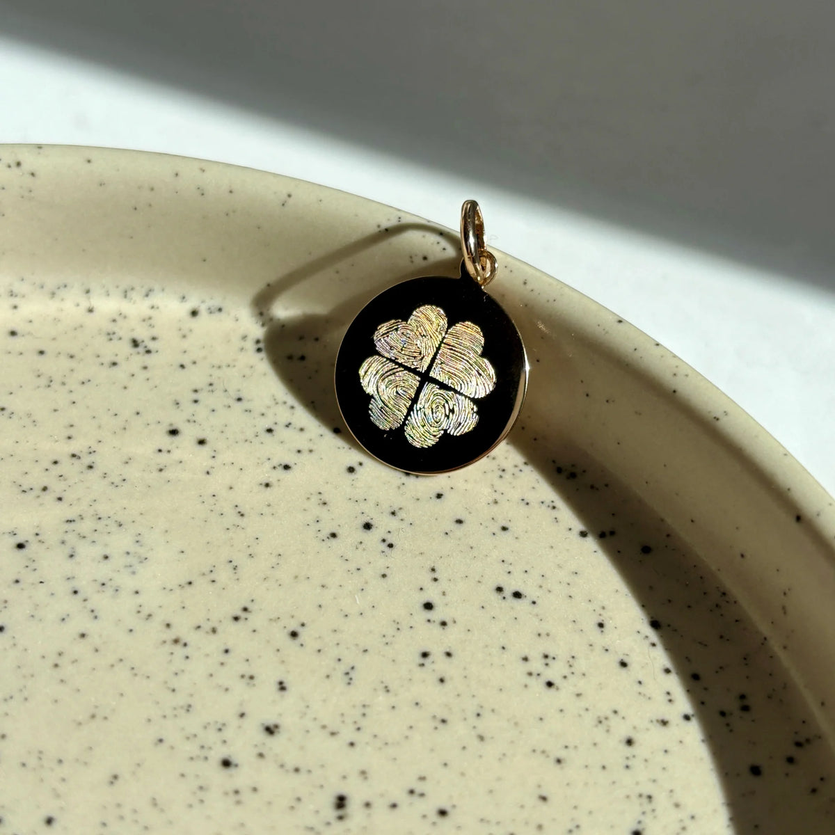 La Médaille Originale - 4 Empreintes Digitales Coeur