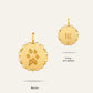 The Vintage Pendant - Pawprint