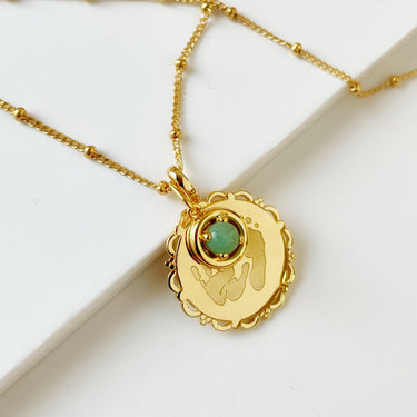 Mois - Pierre=Septembre - Aventurine Verte