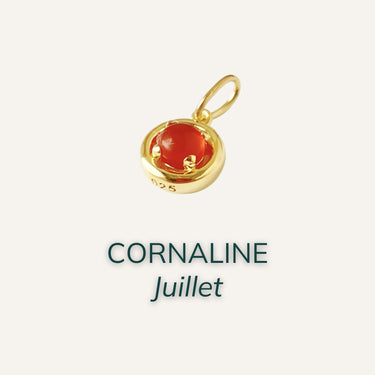 Mois - Pierre=Juillet - Cornaline