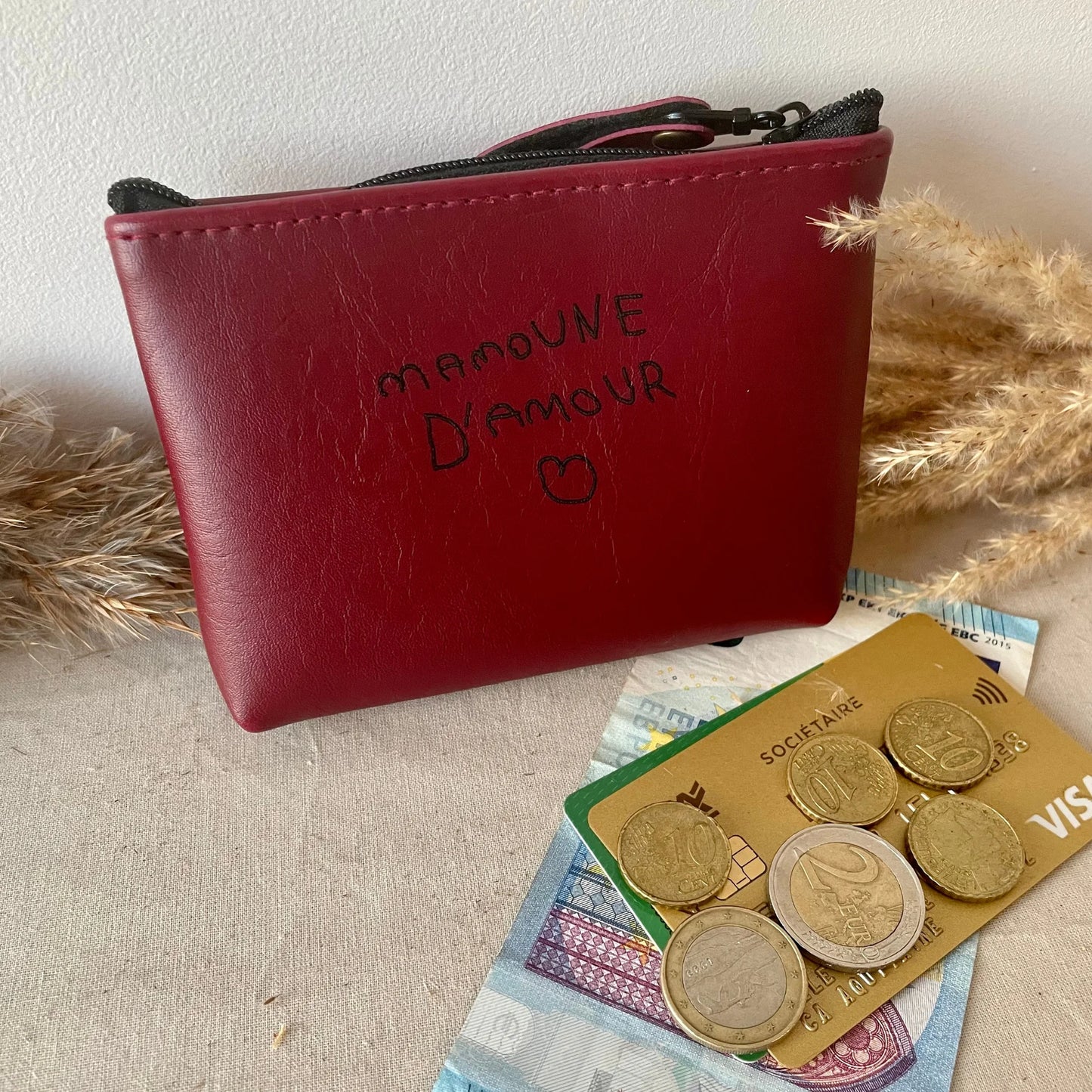 Porte-monnaie personnalisé