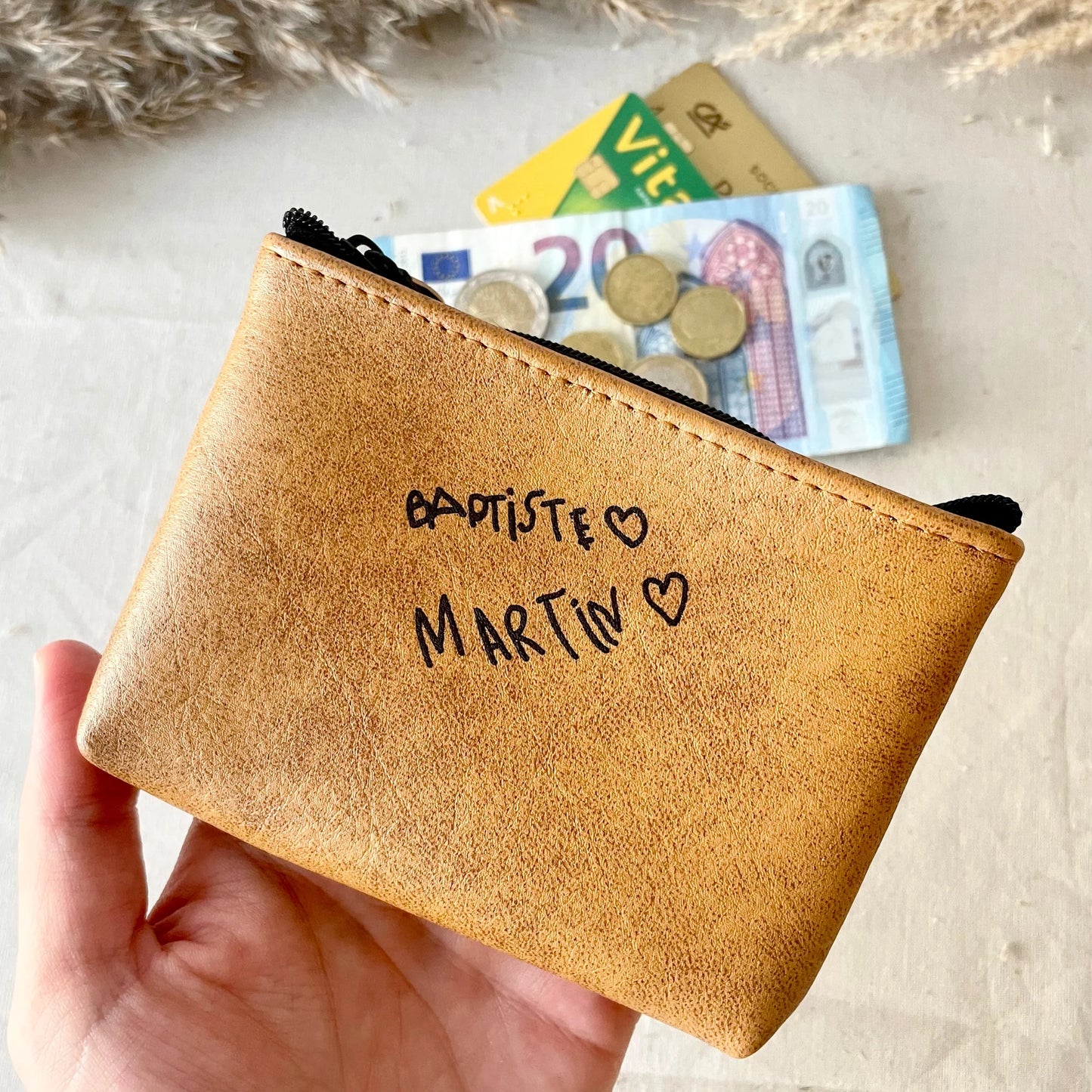 Porte-monnaie personnalisé