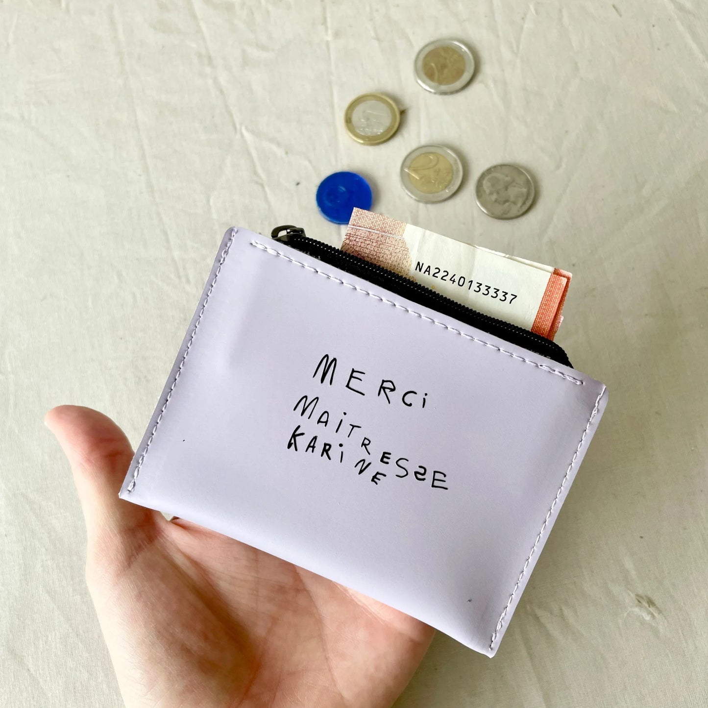 Porte-monnaie personnalisé