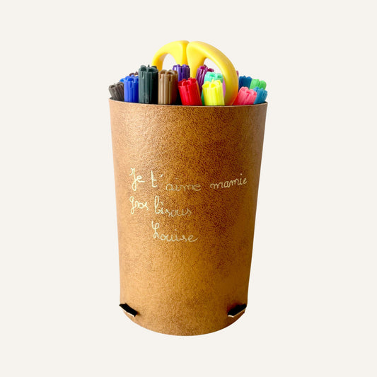 Pot à crayons personnalisé - Camel