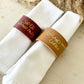 Personalized napkin ring